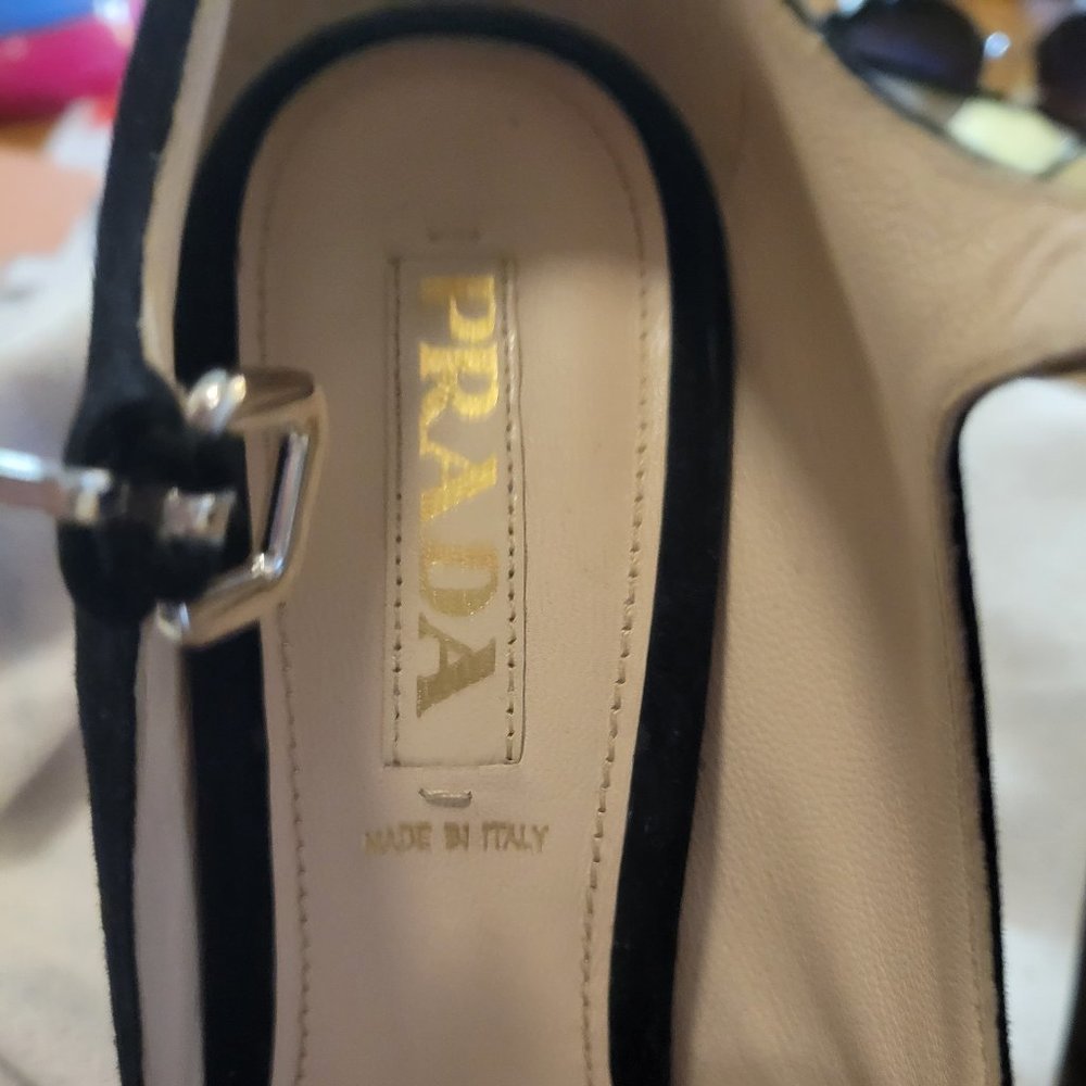 Prada Suede Pumps